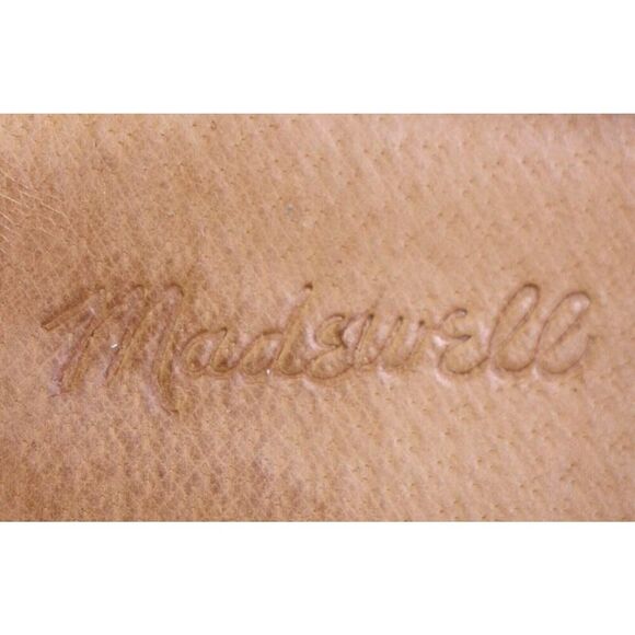 Madewell PINK GENUINE LEATHER LOW HEEL ALMOND TOE SANDALS MULES SHOES Sz 9.5 - Picture 7 of 12